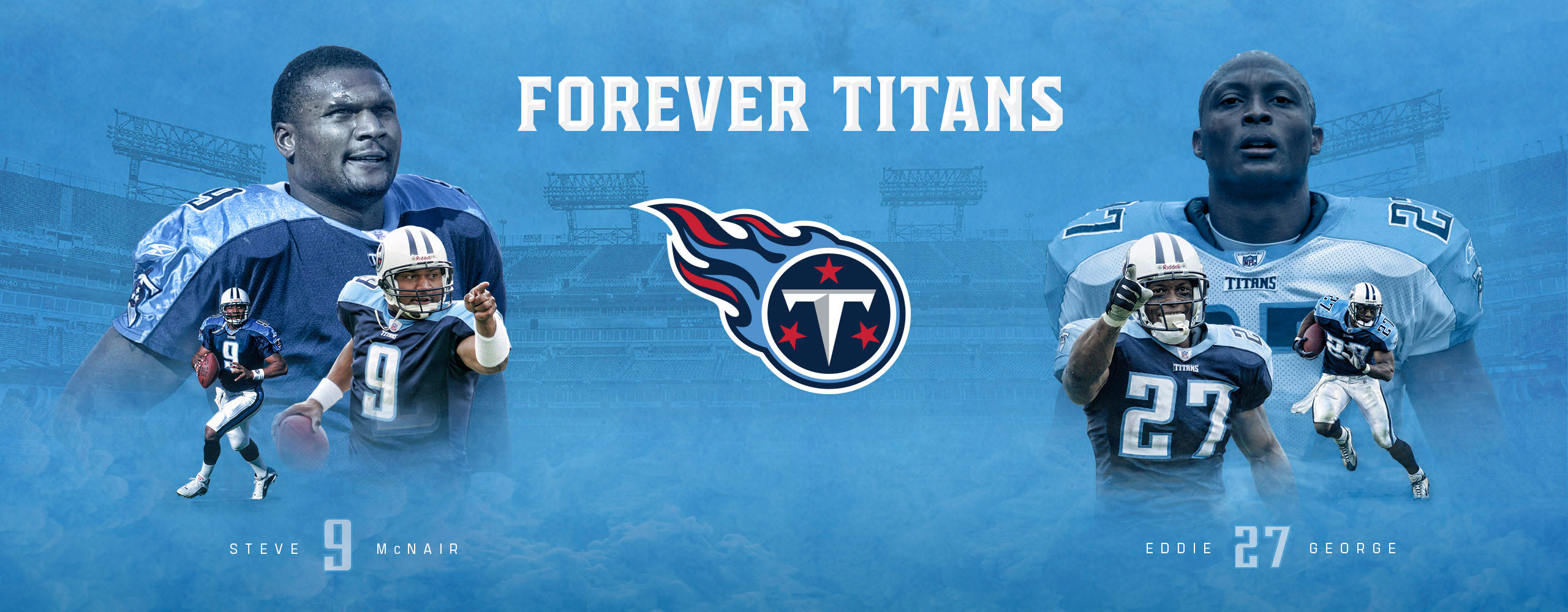 Tennessee Titans Titansonlinecom Steve Mcnair And Eddie