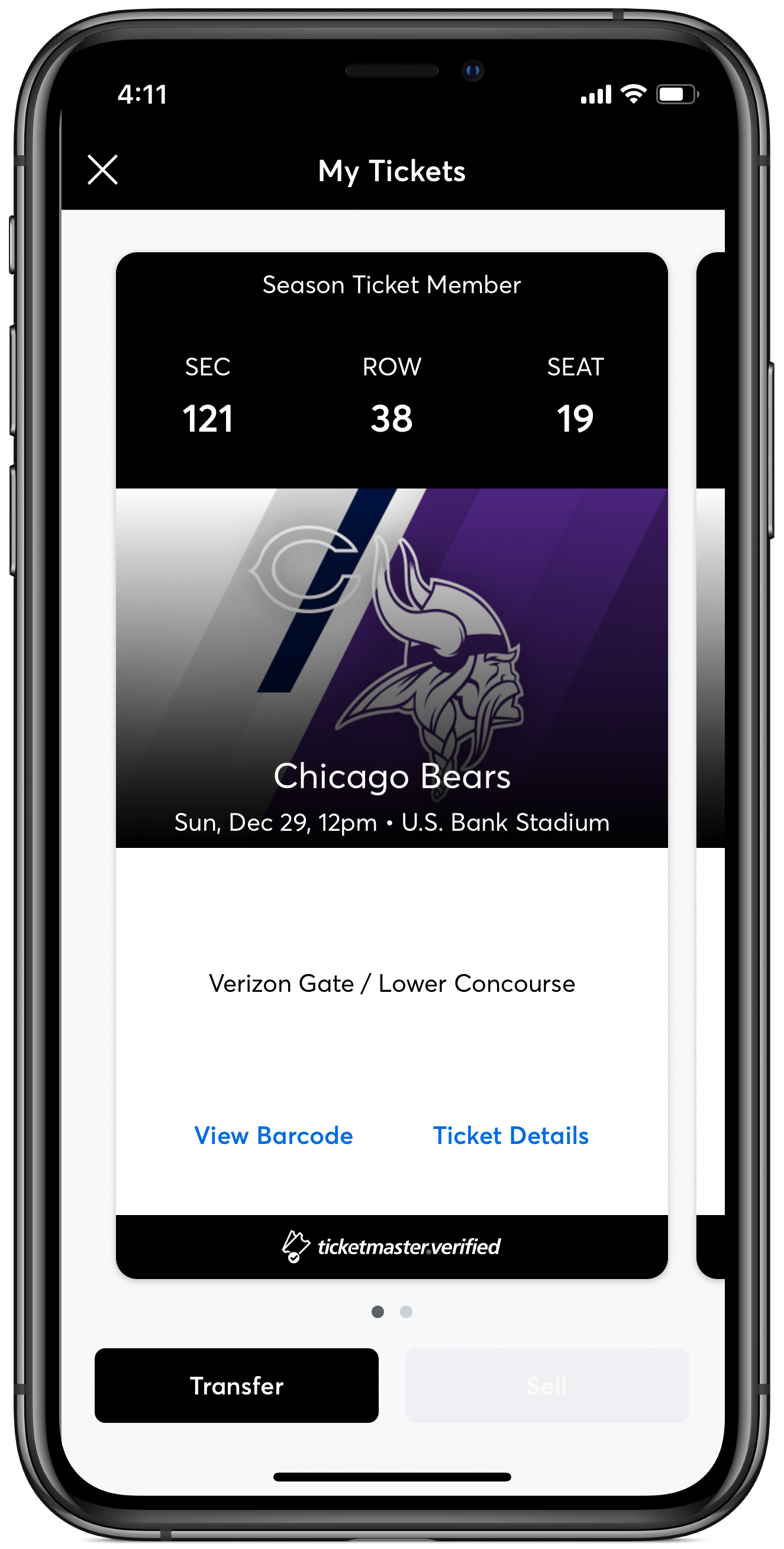 Transfer Your Digital Tickets Minnesota Vikings