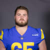 This is a 2020 photo of Coleman Shelton of the Los Angeles Rams NFL football team.  This image reflects the Los Angeles Rams active roster as of August 8th, 2020 when this image was taken. (Los Angeles Rams)