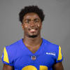 This is a 2020 photo of Darious Williams of the Los Angeles Rams NFL football team.  This image reflects the Los Angeles Rams active roster as of August 8th, 2020 when this image was taken. (Los Angeles Rams)