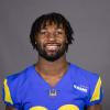 This is a 2020 photo of Jordan Fuller of the Los Angeles Rams NFL football team.  This image reflects the Los Angeles Rams active roster as of August 8th, 2020 when this image was taken. (Los Angeles Rams)