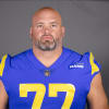 This is a 2020 photo of Andrew Whitworth of the Los Angeles Rams NFL football team.  This image reflects the Los Angeles Rams active roster as of August 8th, 2020 when this image was taken. (Los Angeles Rams)