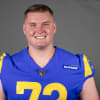 This is a 2020 photo of David Edwards of the Los Angeles Rams NFL football team.  This image reflects the Los Angeles Rams active roster as of August 8th, 2020 when this image was taken. (Los Angeles Rams)