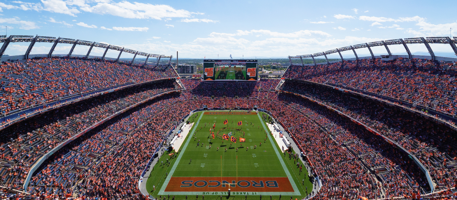 The Climb to Kickoff at Empower Field at Mile High