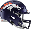 Broncos Helmet Left
