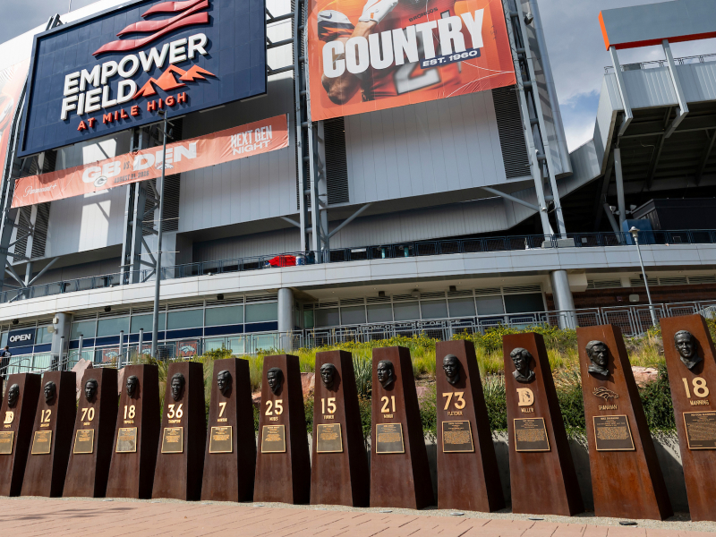 The Ring of Fame at Empower Field at Mile High
