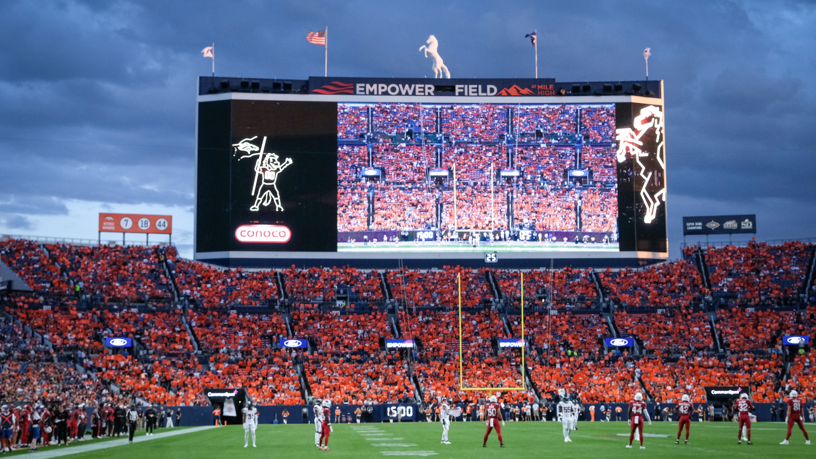 The South Stands at Empower Field at Mile High