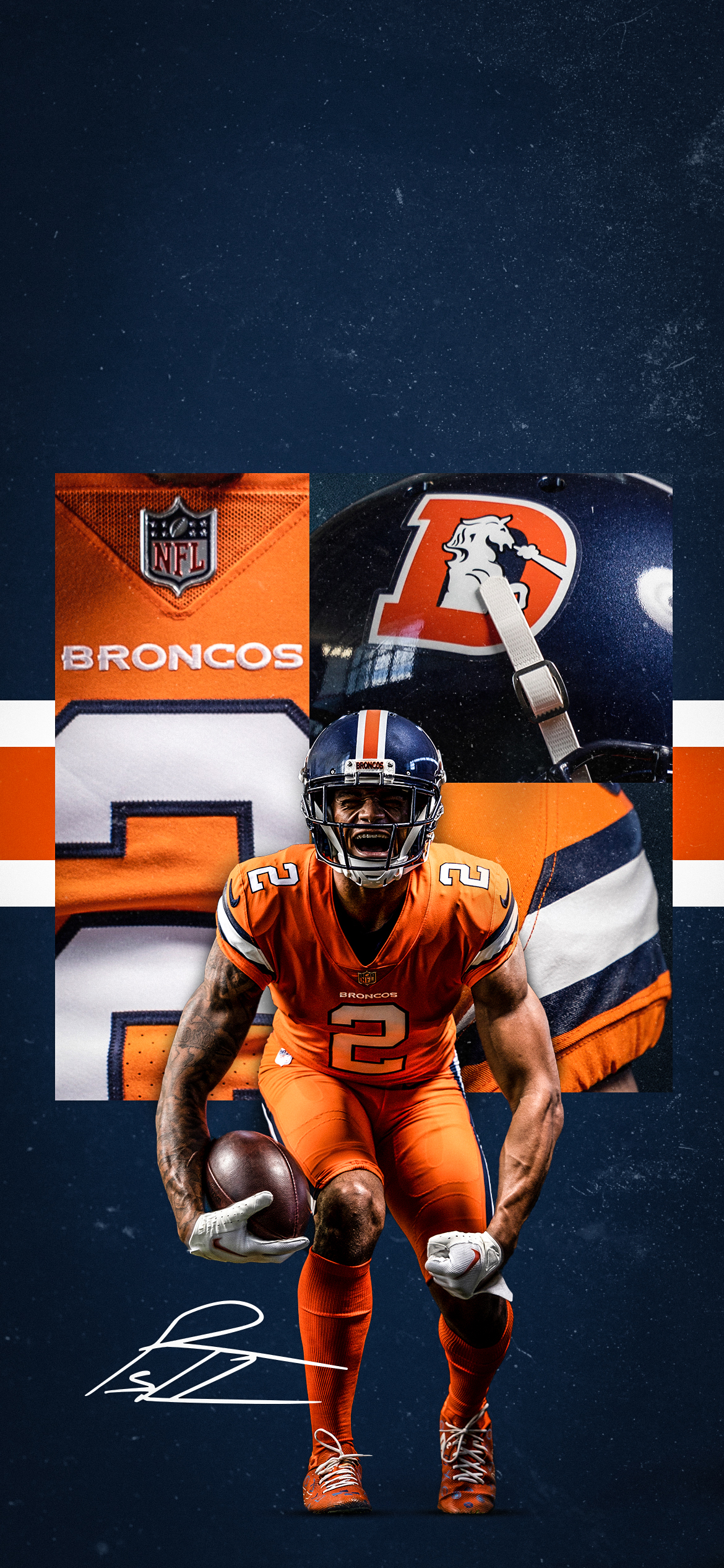 Wallpaper wallpaper, sport, logo, NFL, Denver Broncos images for desktop,  section спорт - download