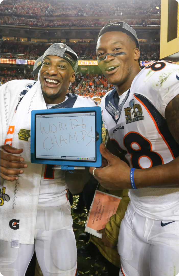 Super Bowl 50 win