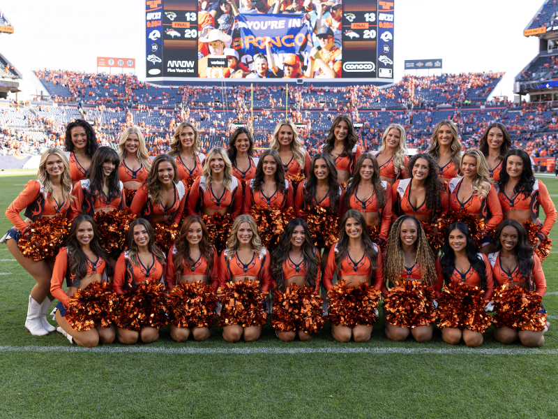 The Denver Broncos Cheerleaders