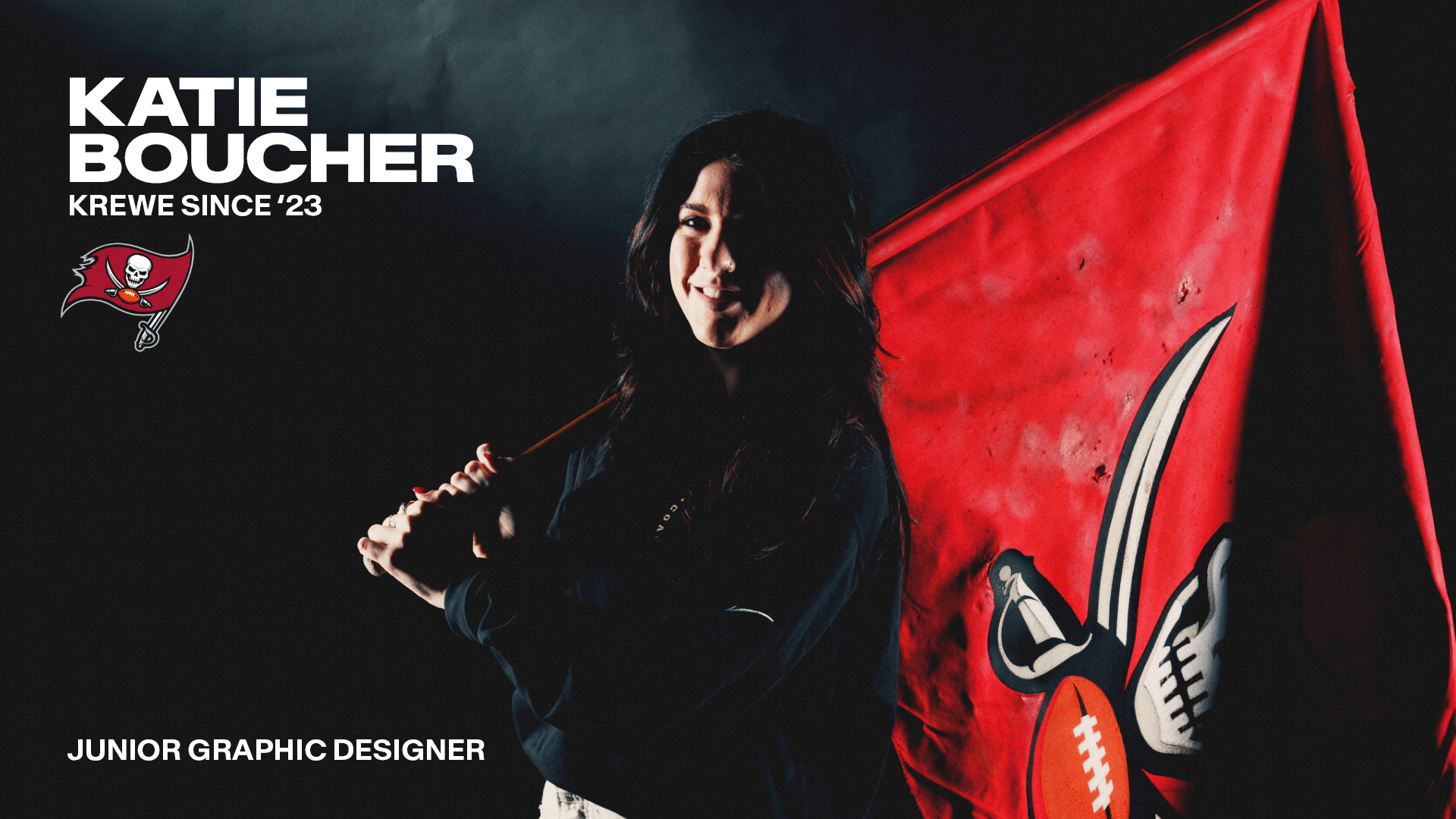 Katie Boucher, Junior Graphic Designer, Krewe since 2023