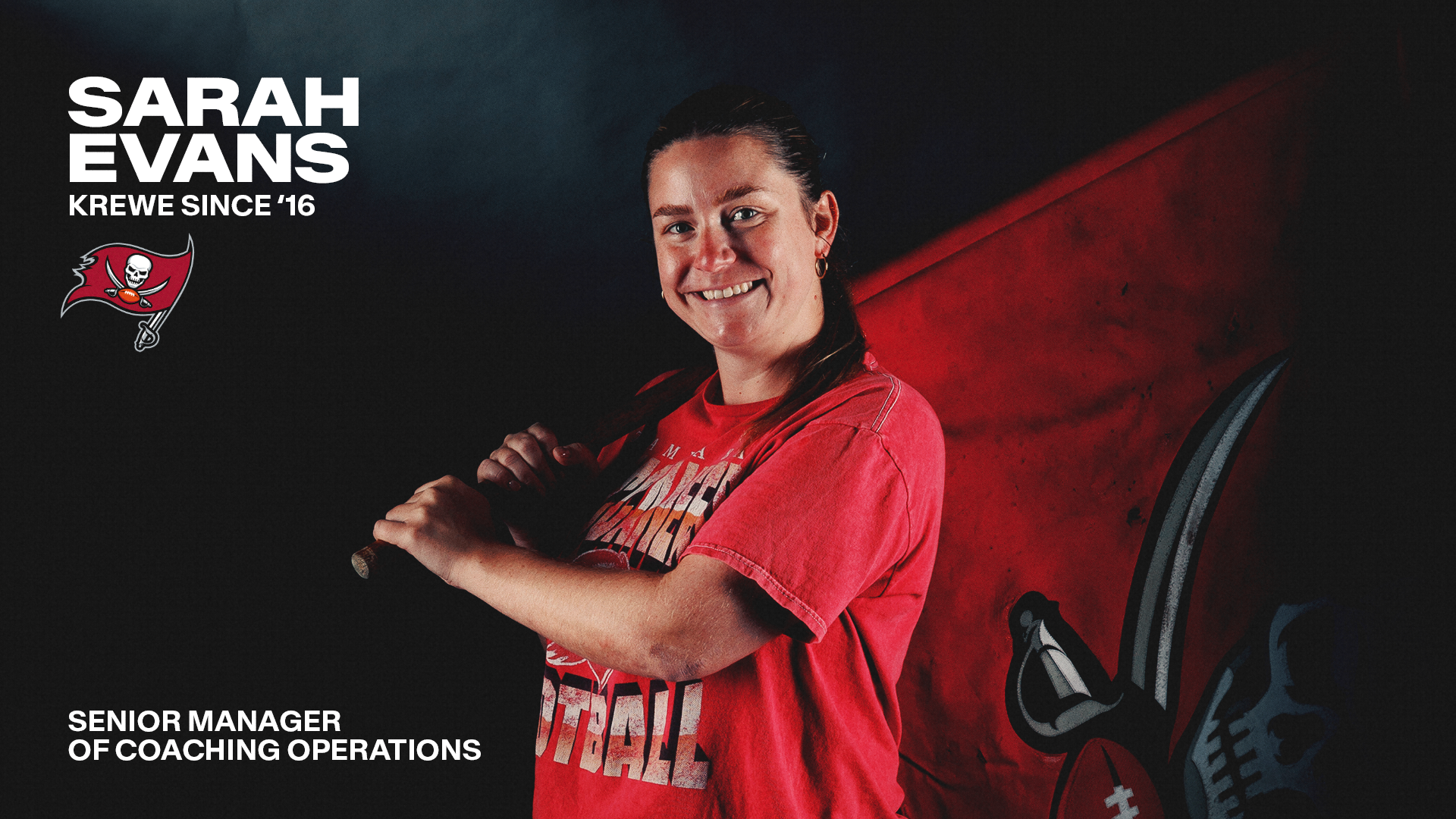 Sarah Evans, Senior Manager of Coaching Operations, Krewe since 2016