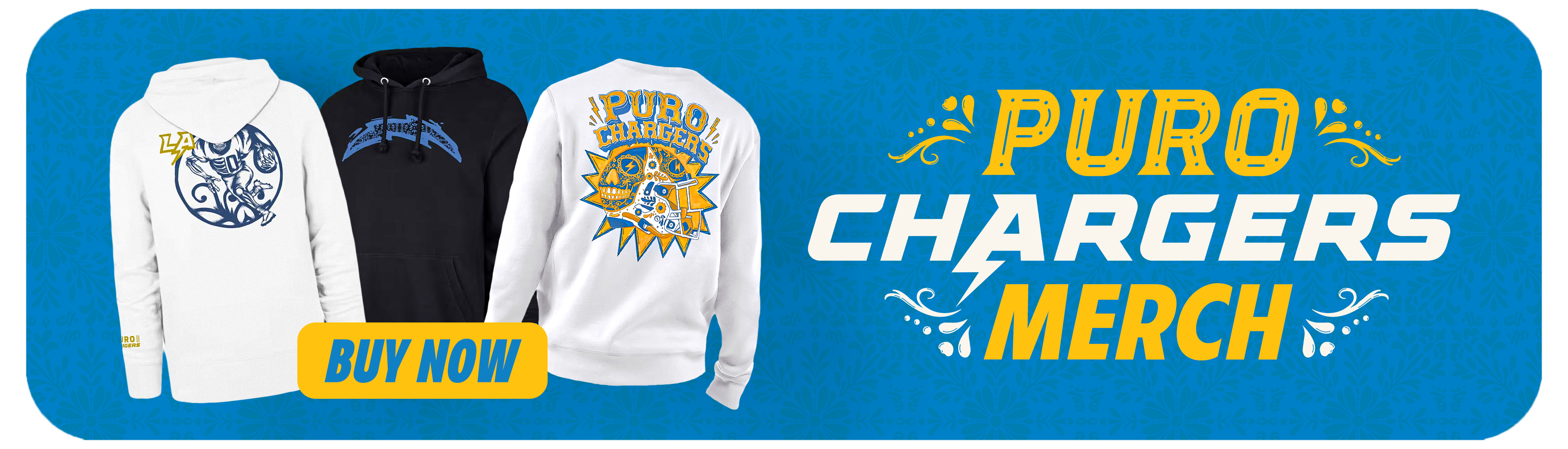 Los Angeles Chargers Classic Puro Crew Neck Sweatshirt