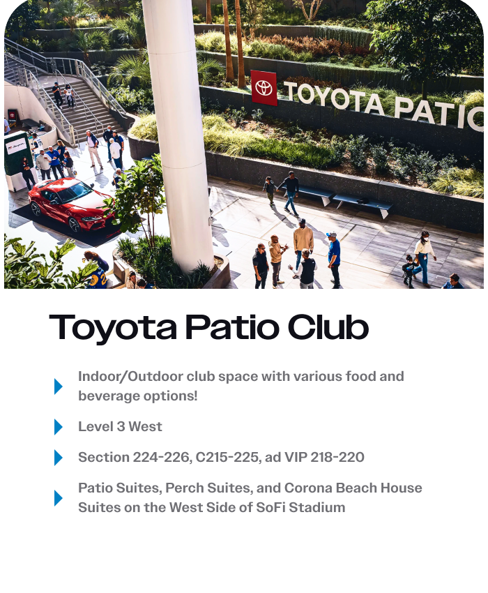Toyota Patio Club