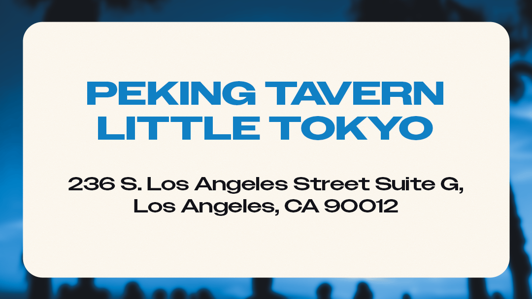 Peking Tavern Little Tokyo