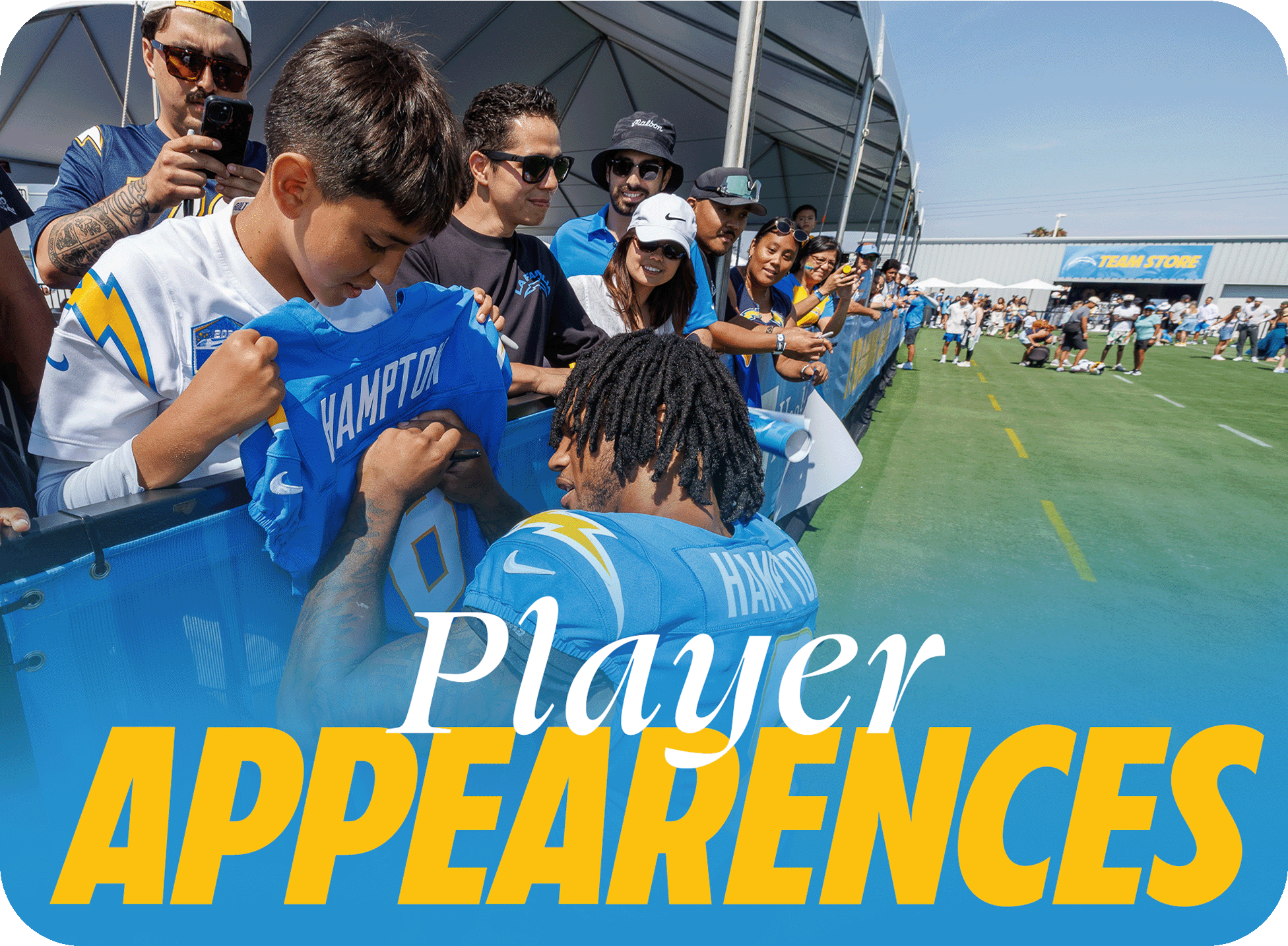 Player Appearances
