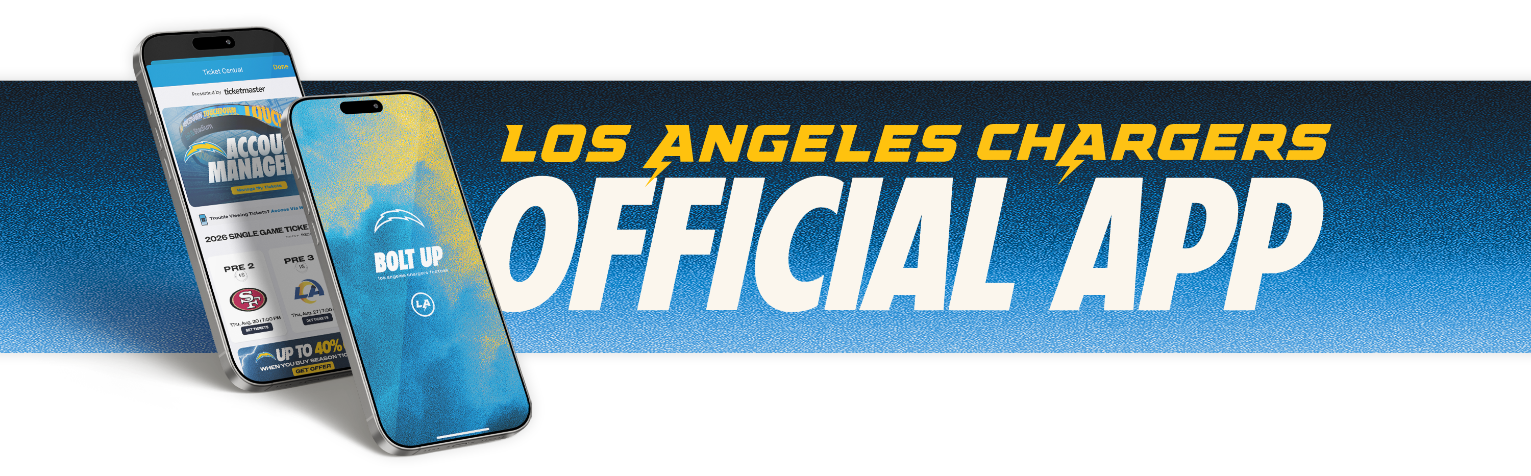 Download the Chargers Mobile App