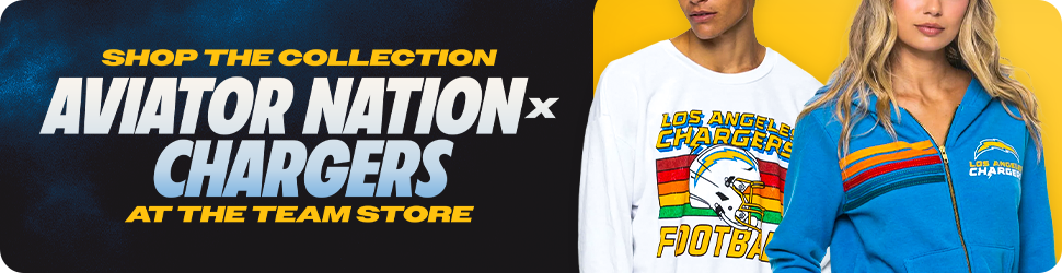 Aviator Nation x Chargers Collection