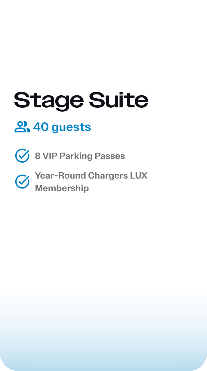 Stage Suite Information