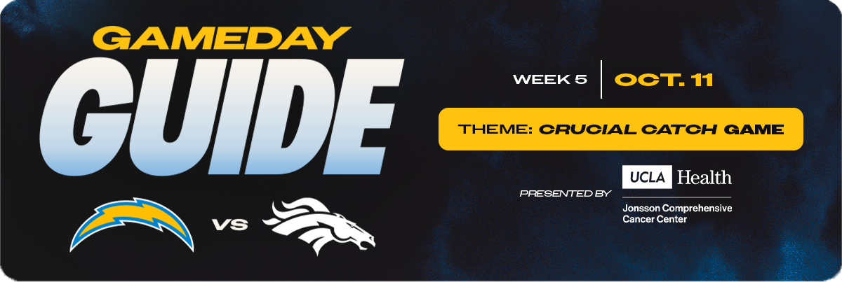 Gameday Guide - W5 vs Broncos