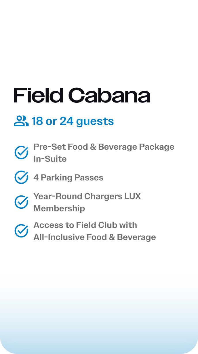 Field Cabana Information