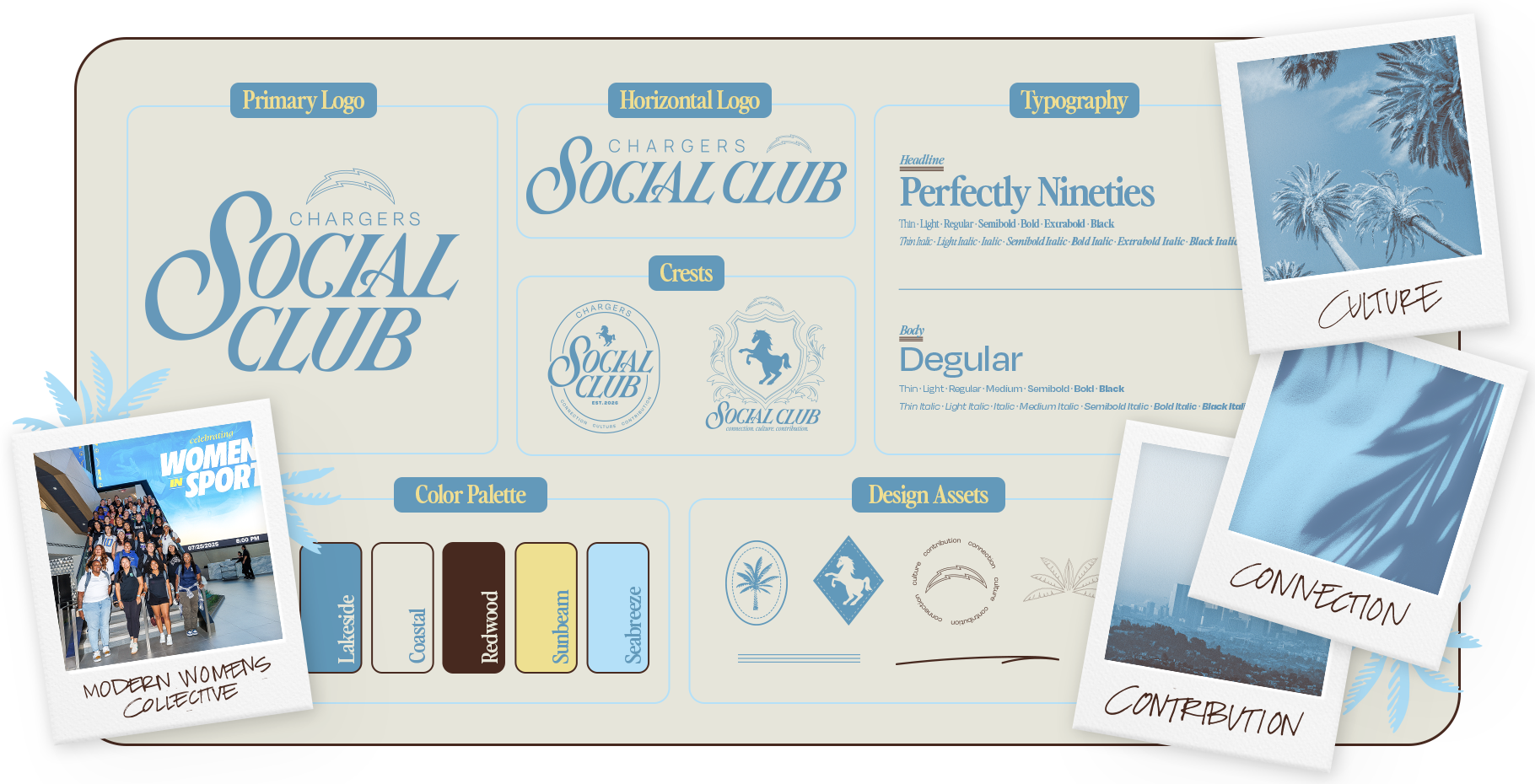 Social Club Brand Design