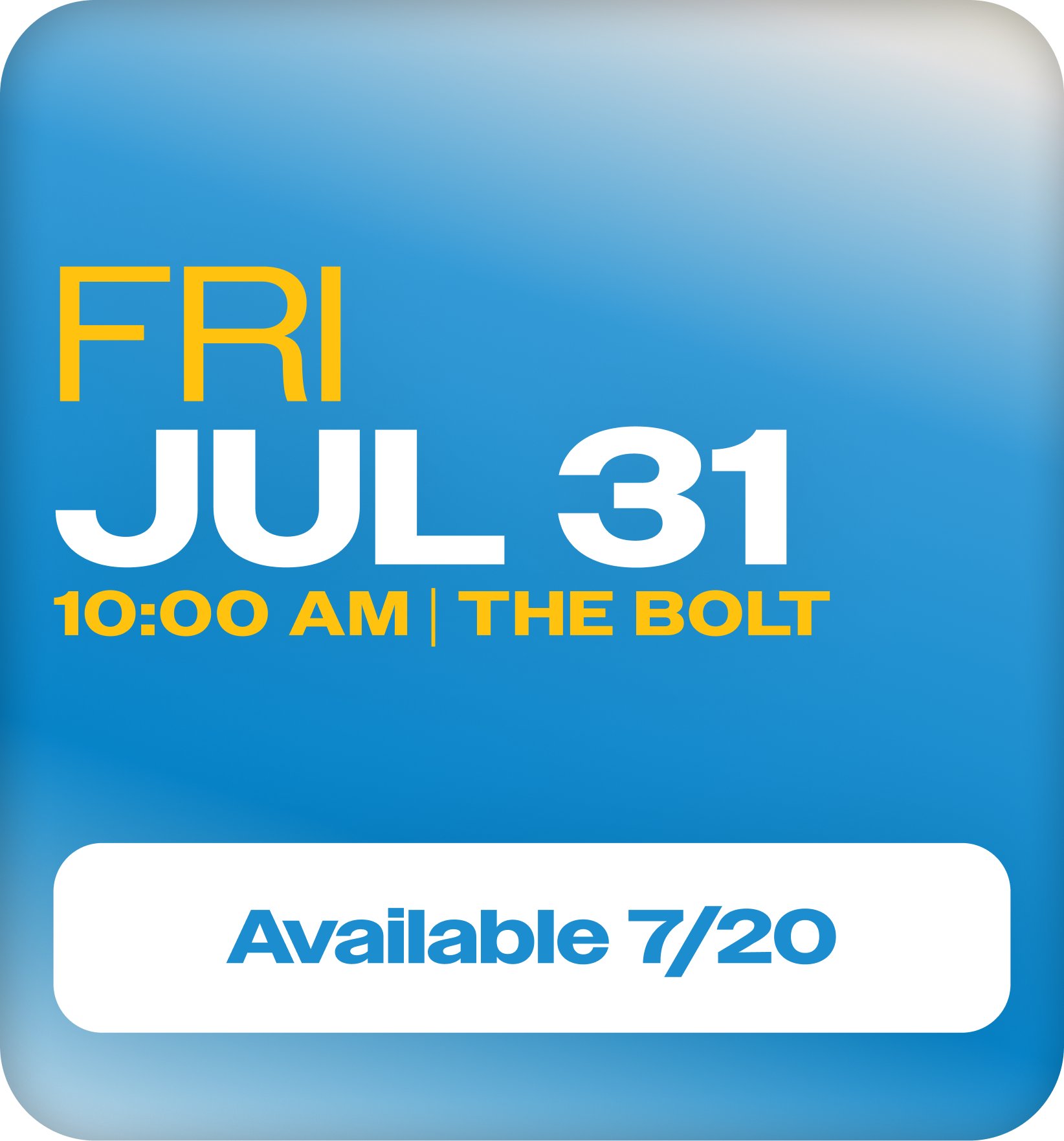July 31st