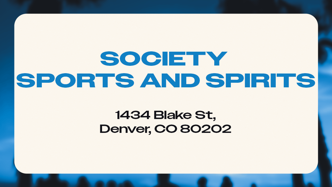 Society Sports and Spirits