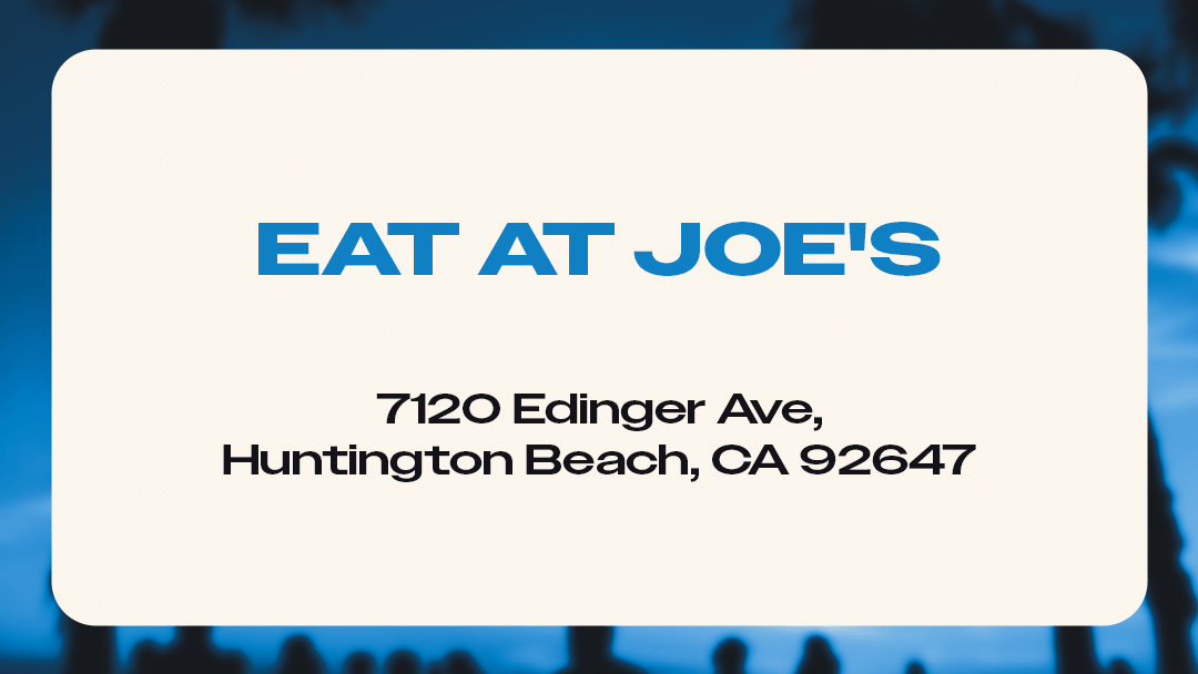 Eat at Joes