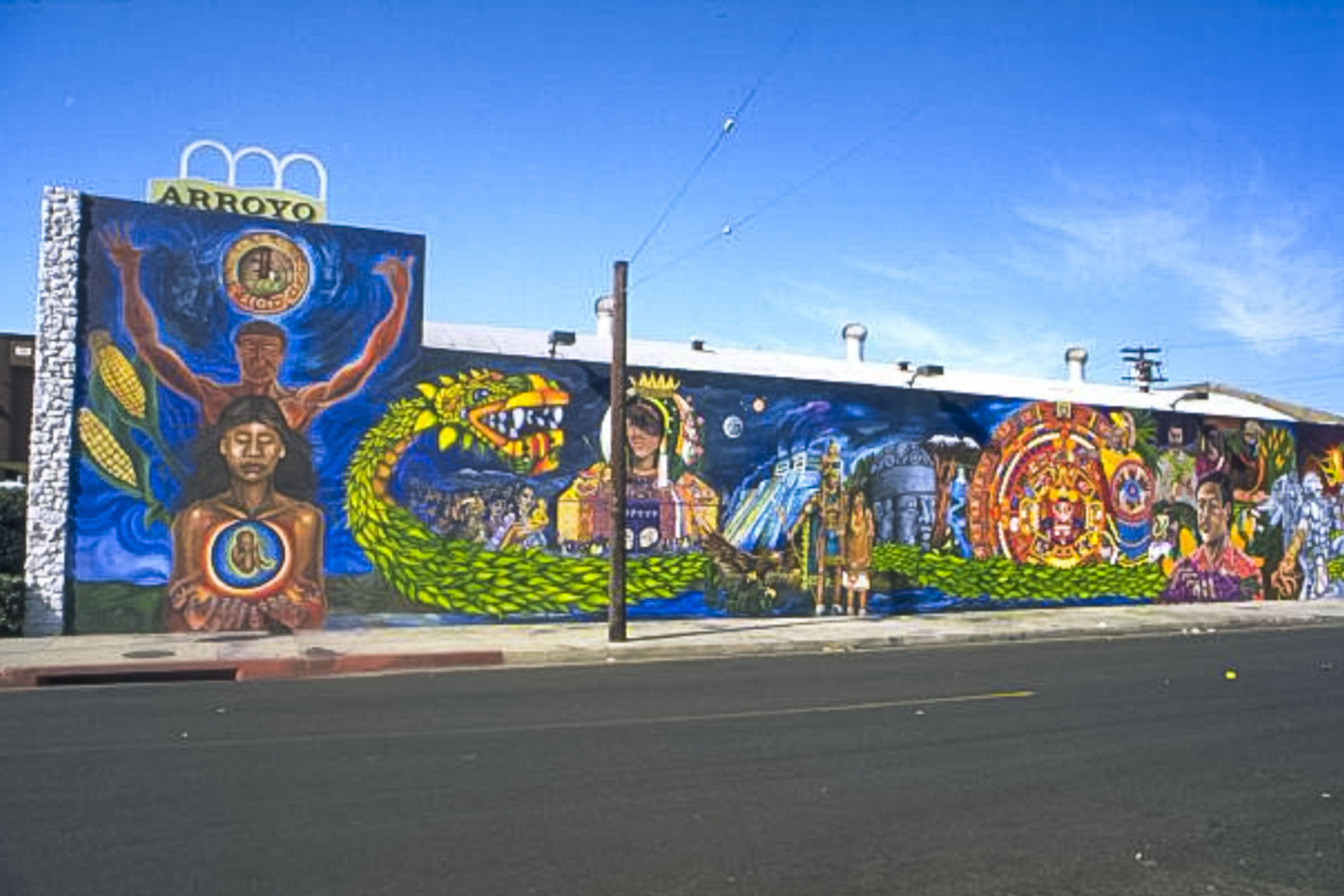 Mexico-Tenochtitlan mural