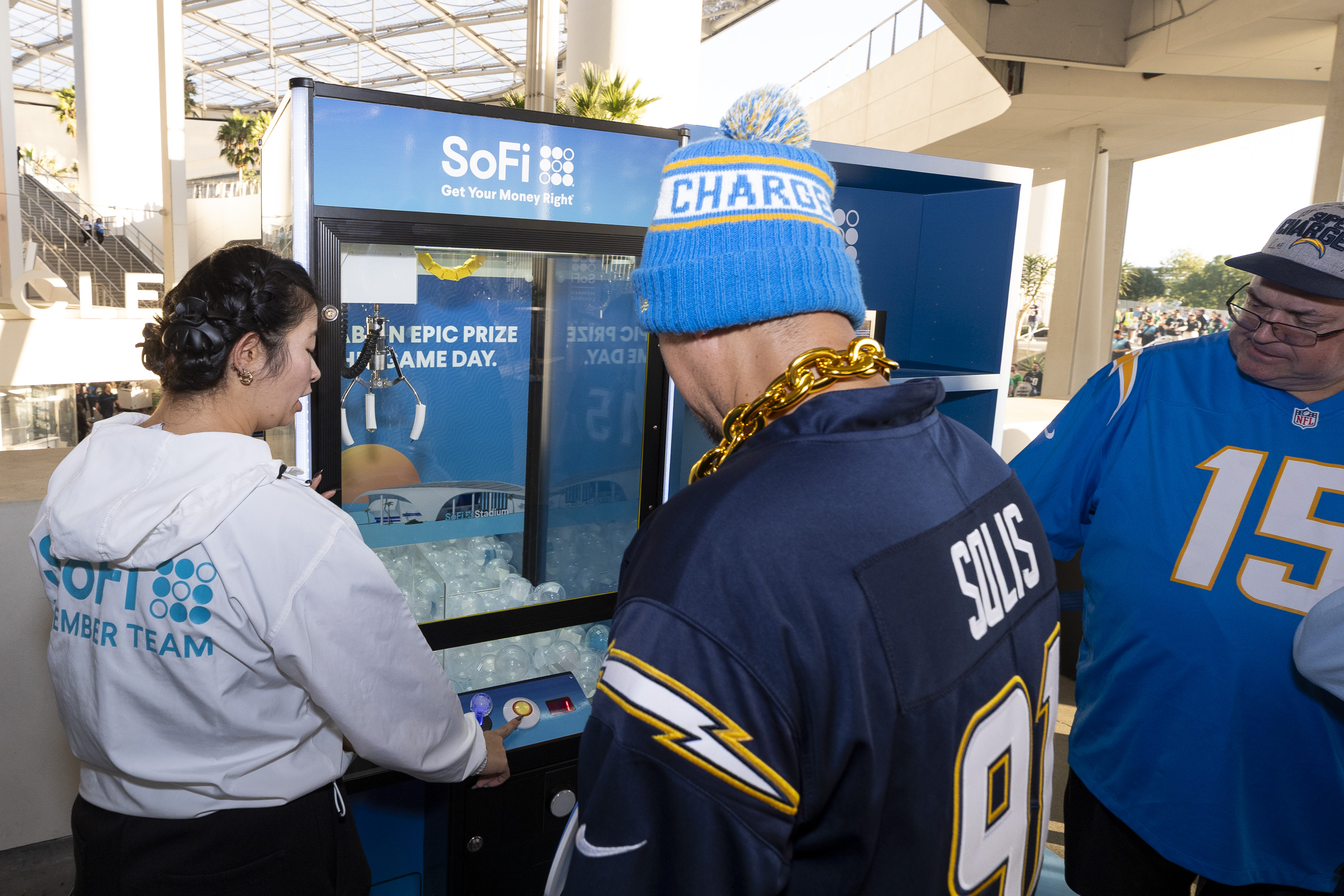 SoFi Claw Machine