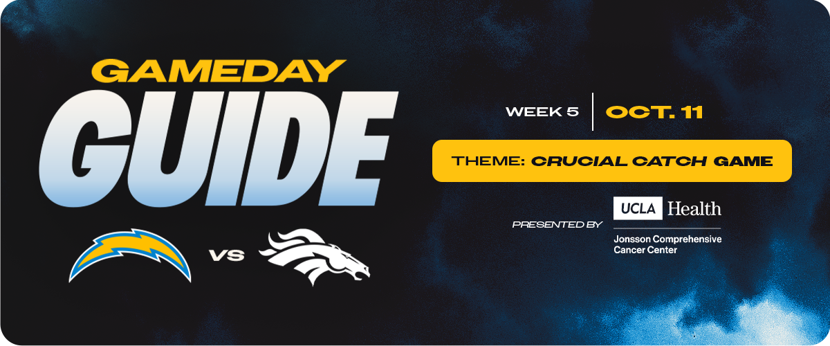 Gameday Guide - W5 vs Broncos