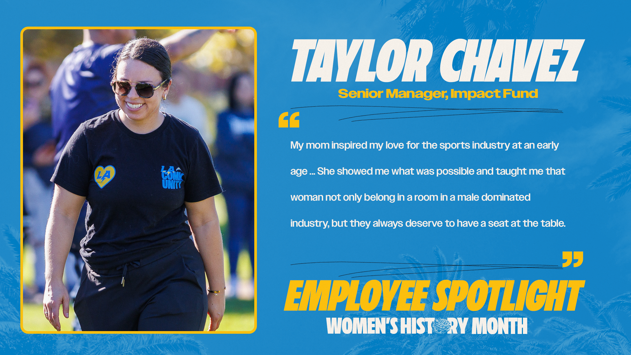 Employee Spotlight - Taylor Chavez