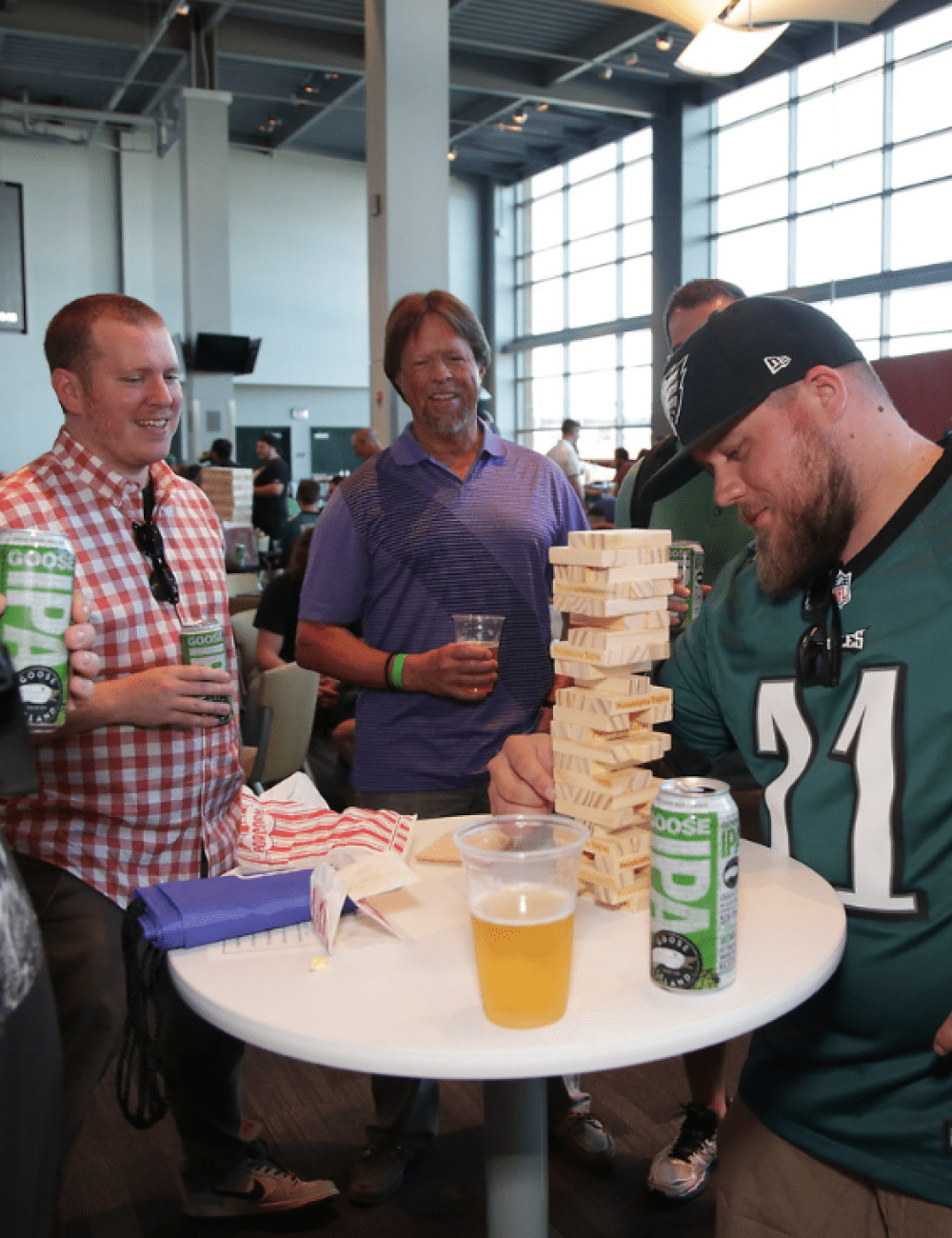 Photo of fans at official Eagles Landing