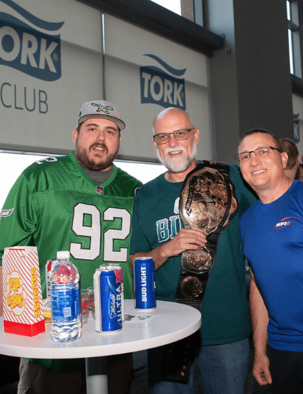 Photo of fans at official Eagles Landing