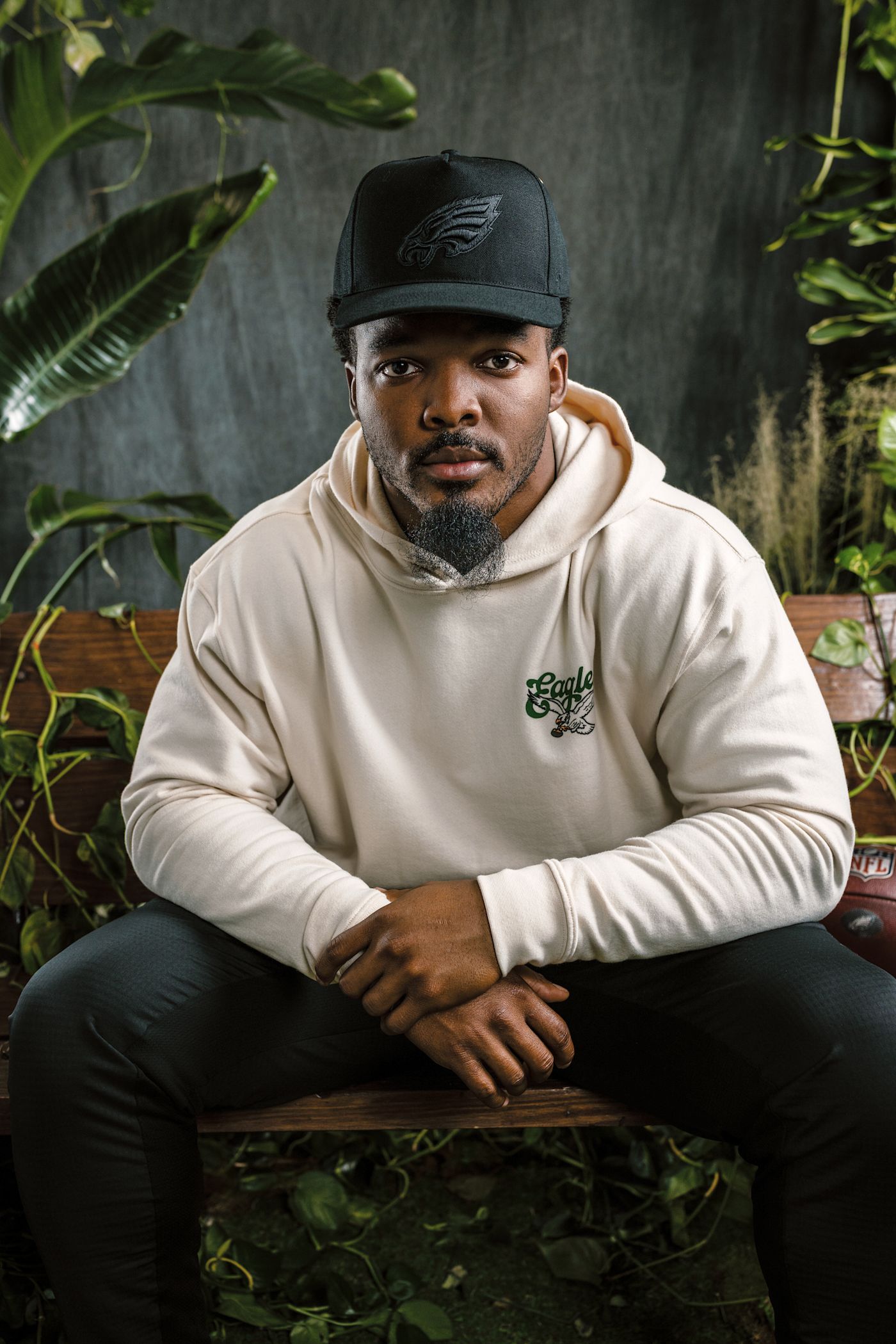 Philadelphia Eagles Players and Staff on set for Rooted In Strength Photo Shoot