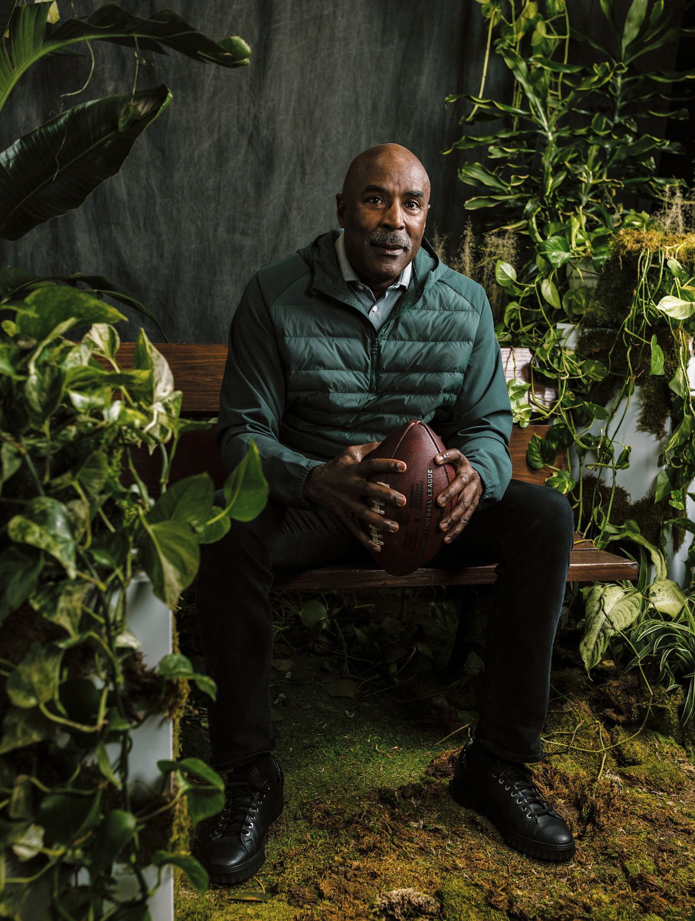 Philadelphia Eagles Players and Staff on set for Rooted In Strength Photo Shoot