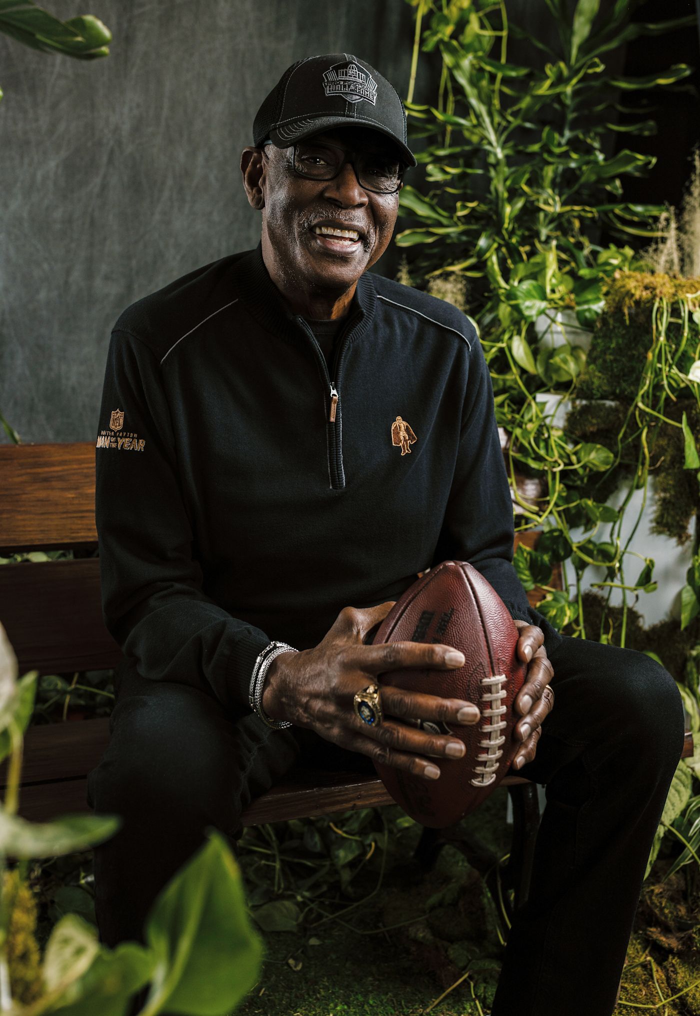 Philadelphia Eagles Players and Staff on set for Rooted In Strength Photo Shoot