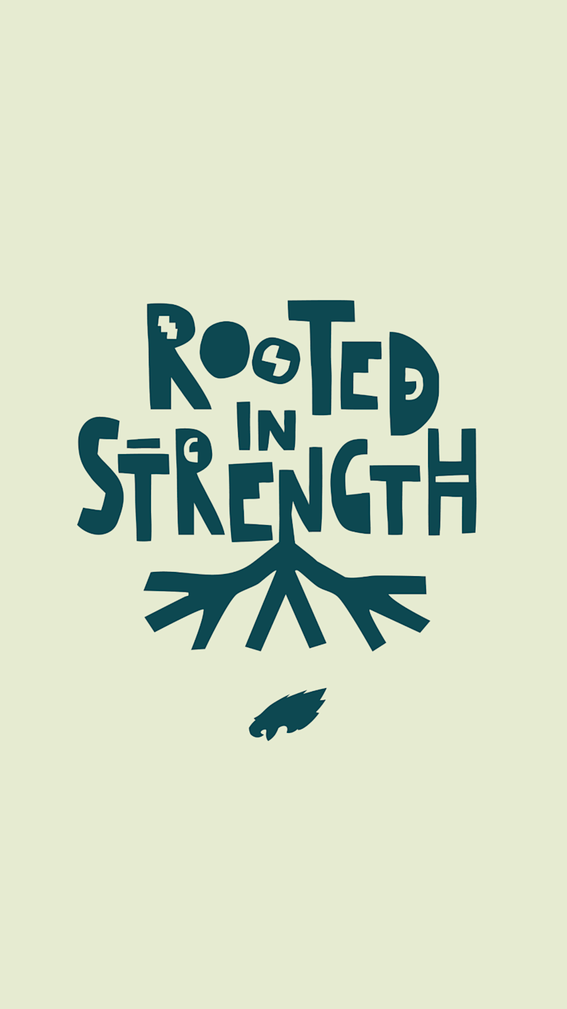 Rooted In Strength Wallpaper