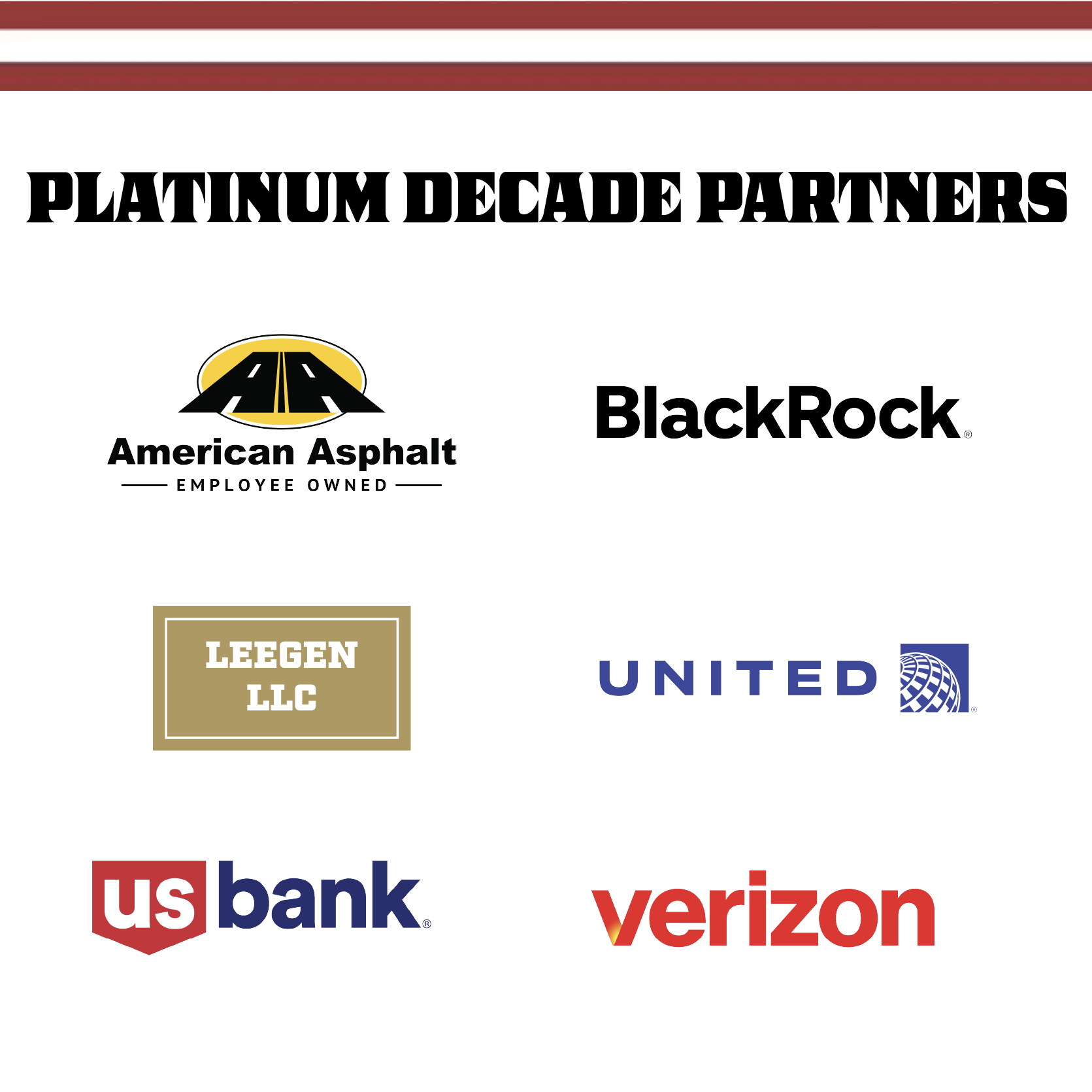 Platinum Sponsors