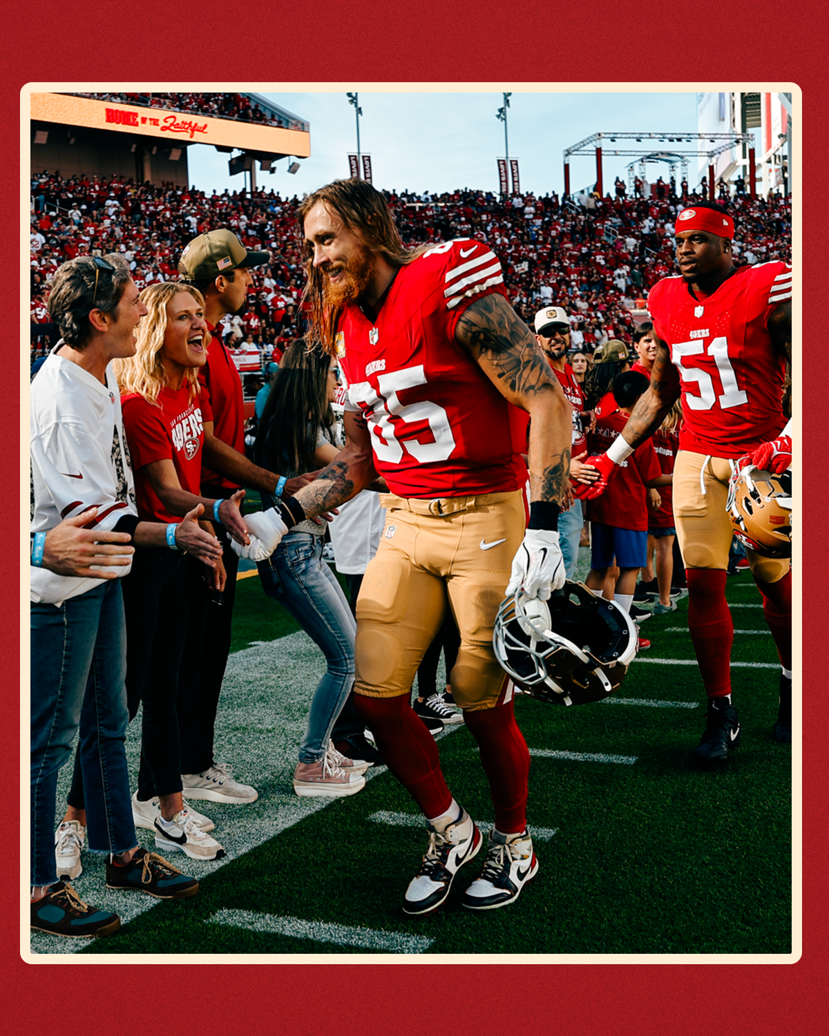 49ERS EXPERIENCES