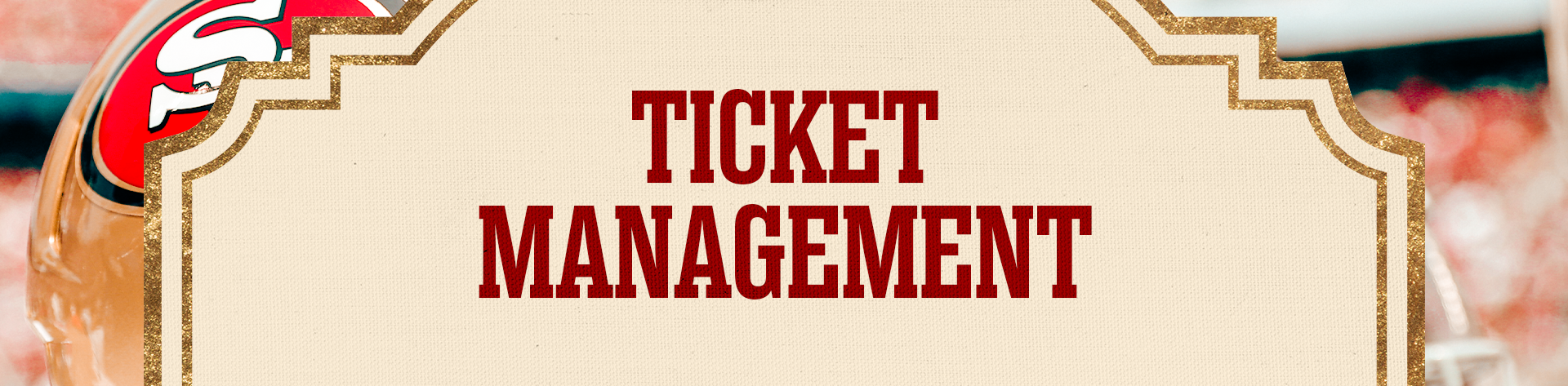 Ticket Management Banner Header