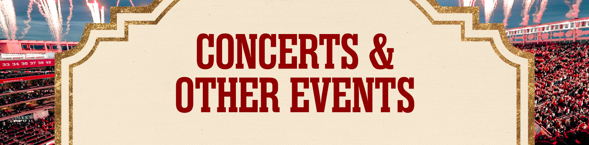 Concerts and More Banner Header