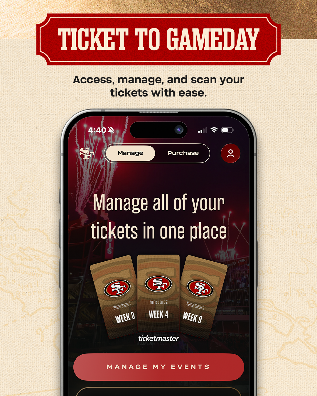 App Page 4x5s - Manage Tickets