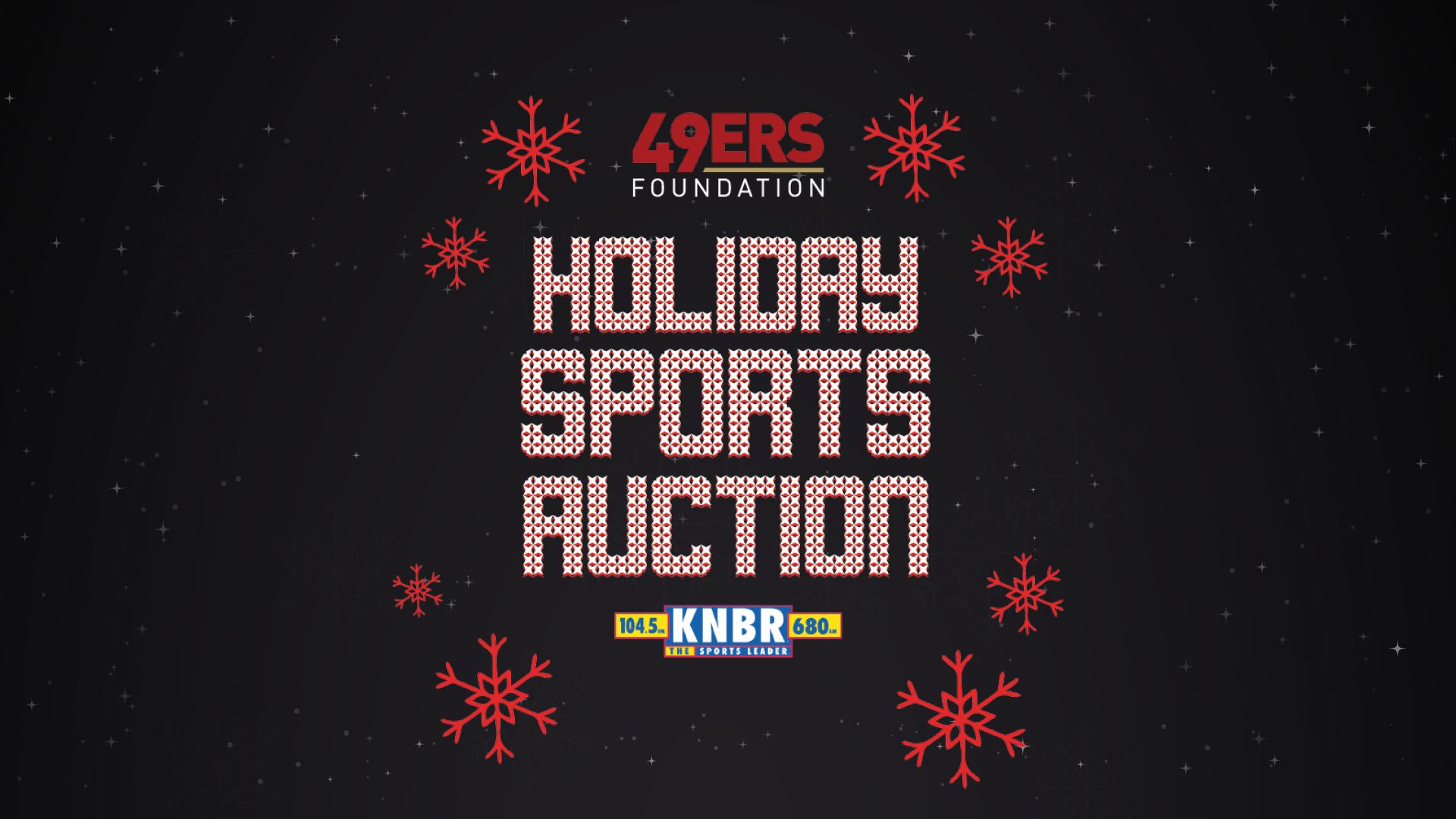 49ers Foundation's Holiday Sports Auction
