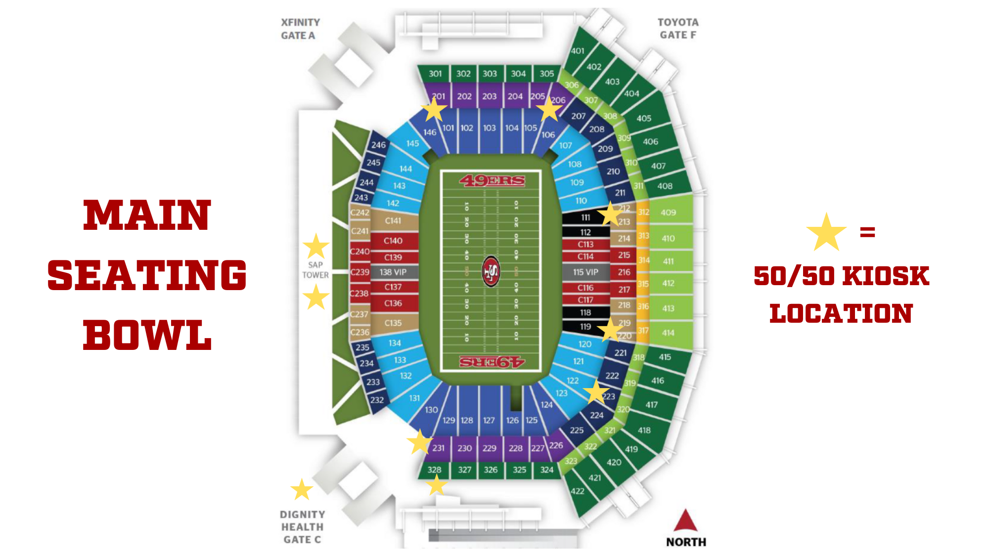 MAIN SEATING BOWL MAP_5050 RAFFLE