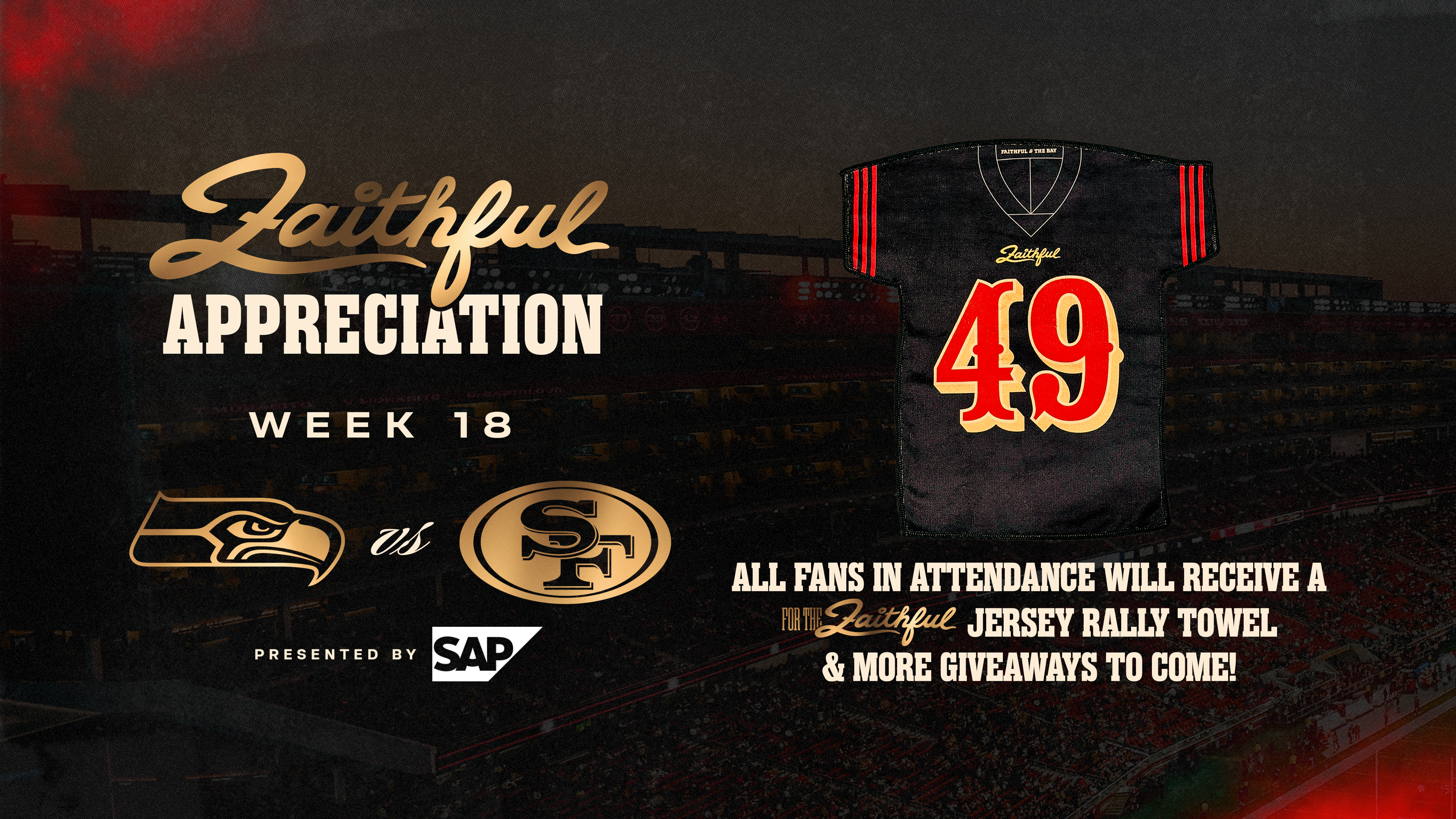 Faithful Appreciation Week | Week 18 vs. Seahawks