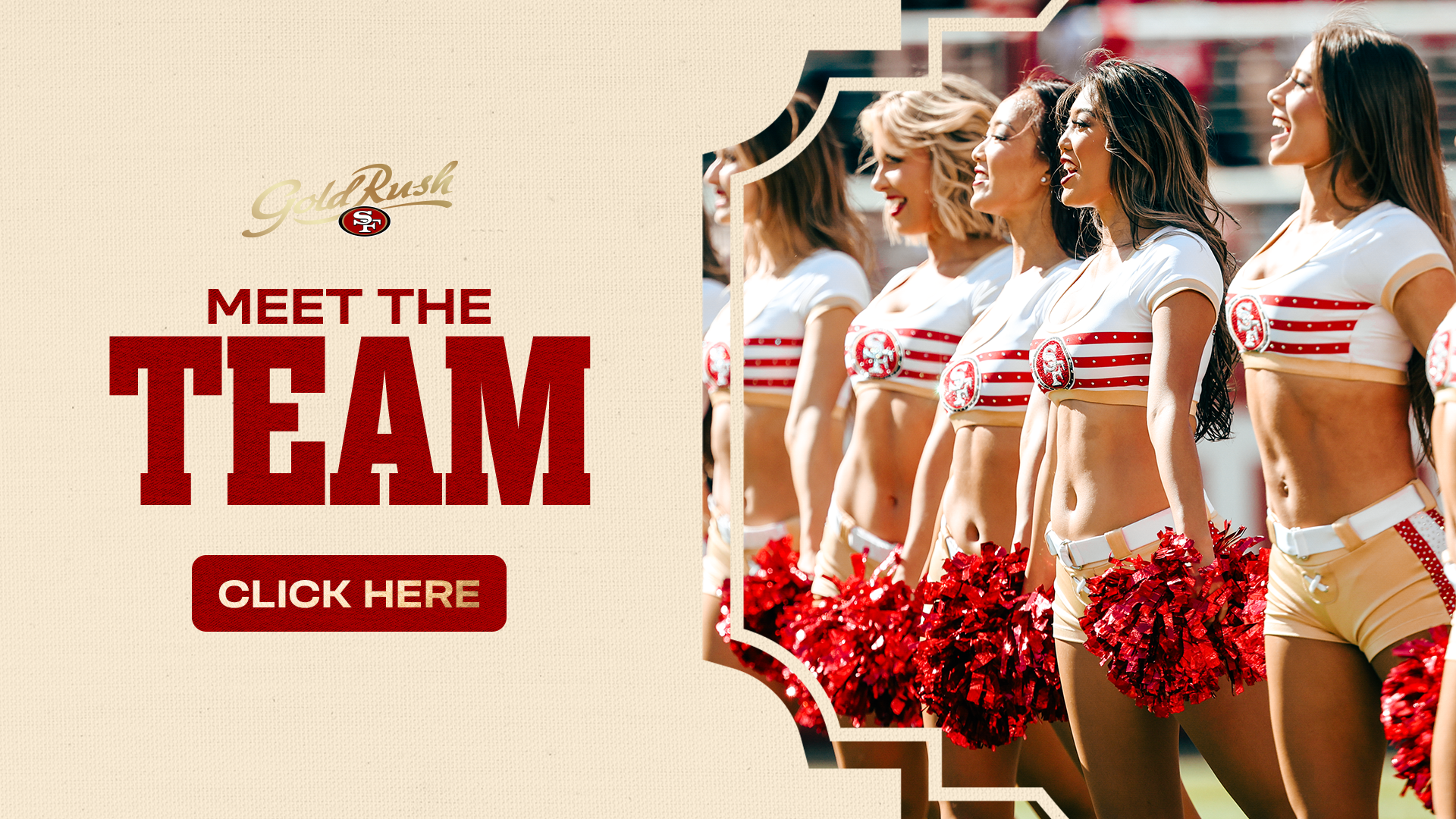 49ers Cheerleaders | Gold Rush | San Francisco 49ers - 49ers.com