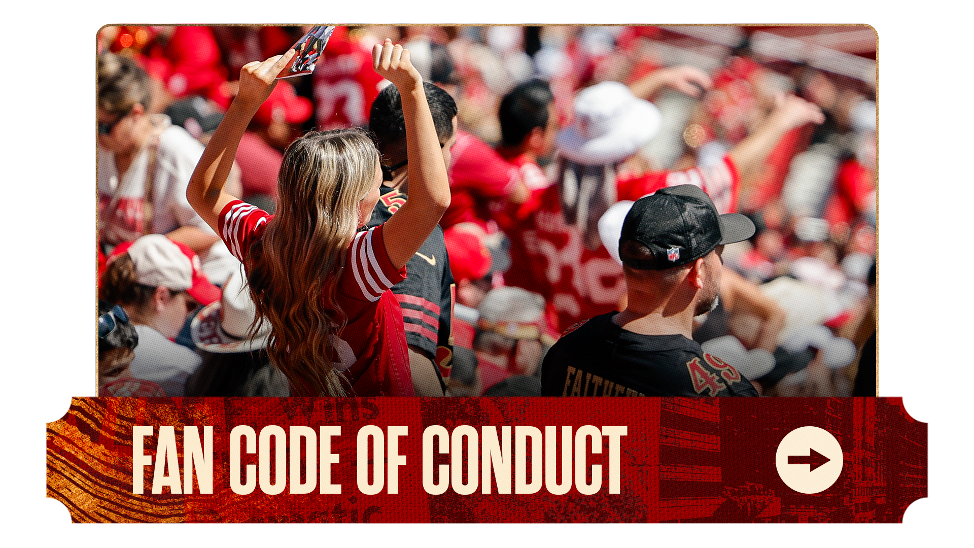 Fan Code of Conduct Tile