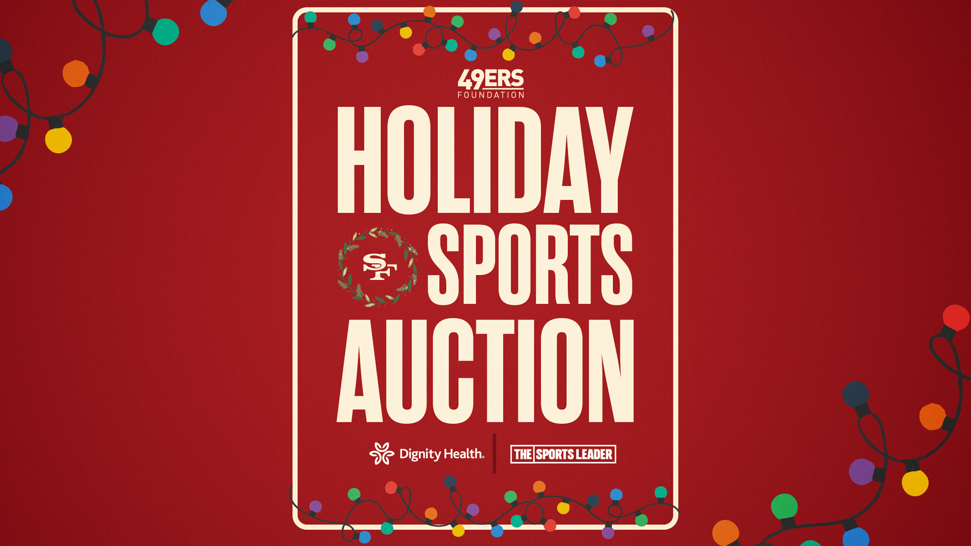 49ers Foundation's Holiday Sports Auction